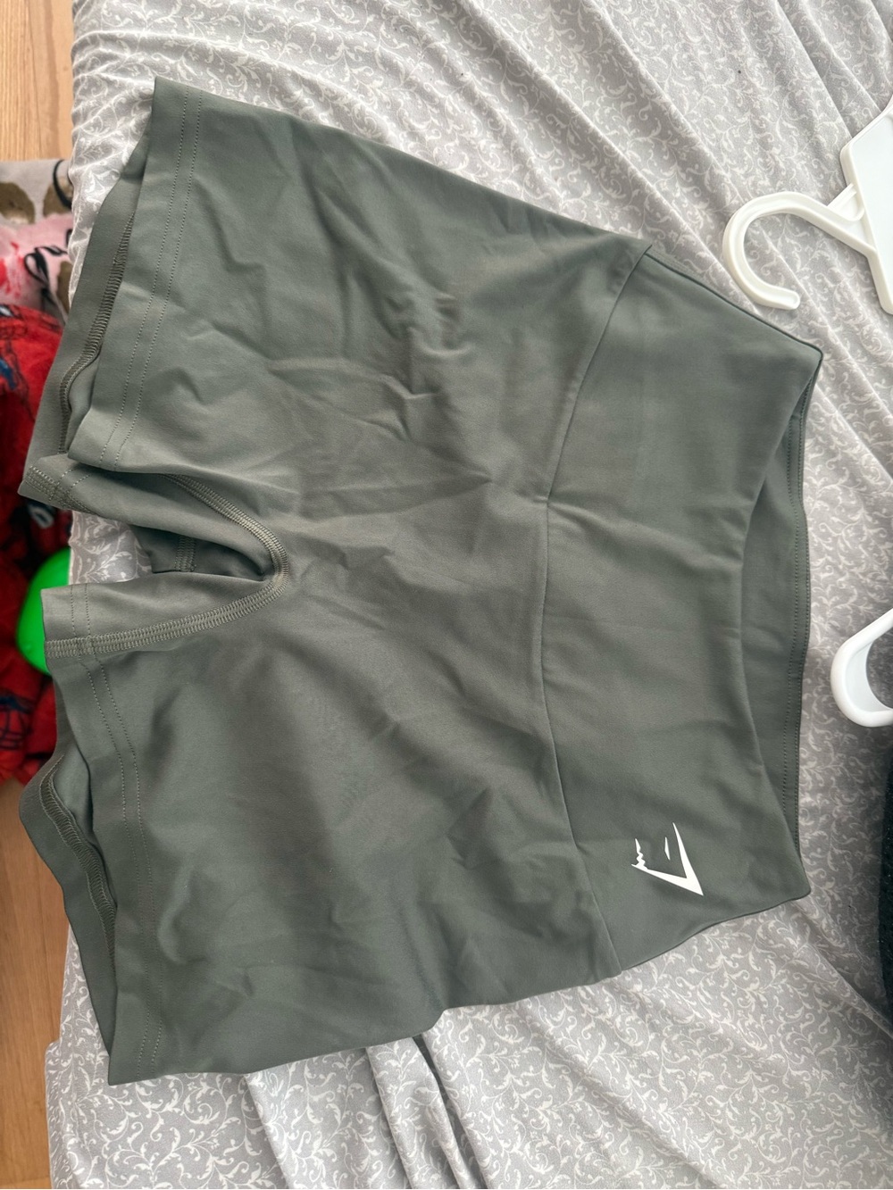 Women’s Olive Green Athletic Shorts